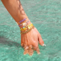 Farbenfrohen Schmuck entwerfen mit Miyuki-Perlen, S&uuml;&szlig;wasserperlen, Quasten und Macram&eacute;-Band 