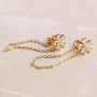 Messing-Gliederketten mit Kristallglas und Emailledetails f&uuml;r wundersch&ouml;ne Schmucksets