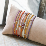 Schlichte Armb&auml;nder mit kleinen Rocailles-Perlen designen
