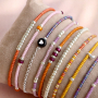 Schlichte Armb&auml;nder mit kleinen Rocailles-Perlen designen
