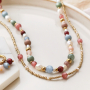 Ideen f&uuml;r Schmuck mit Polaris-Elements-Perlen in sch&ouml;nen Herbstfarben