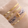 Kombinieren Sie diesen Edelstahlschmuck mit selbstgemachten Armb&auml;ndern und Halsketten