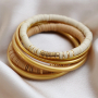 Kombinieren Sie Katsuki-Perlen-Armb&auml;nder mit Temple inspirieren Armb&auml;ndern!