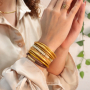 Kombinieren Sie Katsuki-Perlen-Armb&auml;nder mit Temple inspirieren Armb&auml;ndern!