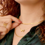 Kombinieren Sie diesen Edelstahlschmuck mit selbstgemachten Armb&auml;ndern und Halsketten