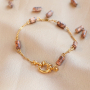 Schicker Schmuck mit Tube Natursteinperlen