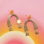 Ideen, wie Sie mit Ohrsteckern aus DQ-Metall trendy Ohrringe designen 