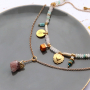 Lassen Sie sich zu Schmuckdesigns mit Natursteinanh&auml;ngern inspirieren