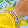 Mit Keramikperlen trendige Armb&auml;nder kreieren