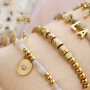 Elegante Armb&auml;nder mit Natursteinperlen selbst herstellen