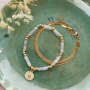 Elegante Armb&auml;nder mit Natursteinperlen selbst herstellen