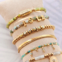 Elegante Armb&auml;nder mit Natursteinperlen selbst herstellen