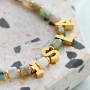 Elegante Armb&auml;nder mit Natursteinperlen selbst herstellen
