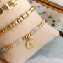 Elegante Armb&auml;nder mit Natursteinperlen selbst herstellen