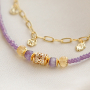 Schmuck designen mit Zirkonia-Anh&auml;ngern und Perlen