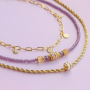 Schmuck designen mit Zirkonia-Anh&auml;ngern und Perlen