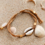 Designen Sie mit Kaurimuscheln eine sommerliche Schmuck-Kollektion