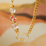 Handbemalte Glasperlen zu Schmuck verarbeiten