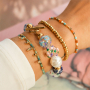 Handbemalte Glasperlen zu Schmuck verarbeiten