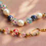 Handbemalte Glasperlen zu Schmuck verarbeiten