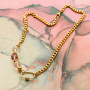 Handbemalte Glasperlen zu Schmuck verarbeiten