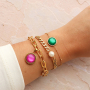Schmucksets mit bunten Polaris-Cabochons erstellen