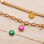 Schmucksets mit bunten Polaris-Cabochons erstellen