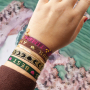 Ideen, um Schmucksets aus Textschmuckband zu kreieren