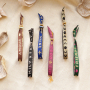 Ideen, um Schmucksets aus Textschmuckband zu kreieren