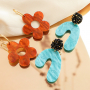 Statement-Ohrringe mit Anh&auml;nger aus Resin designen