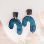 Statement-Ohrringe mit Anh&auml;nger aus Resin designen
