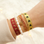 Ideen, um Schmucksets aus Textschmuckband zu kreieren