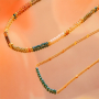 Ideen, um Schmuck mit facettierten Disc-Perlen zu gestalten