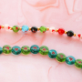 Lassen Sie sich zu verspielten Schmucksets mit Millefiori-Glasperlen inspirieren