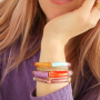 Lassen Sie sich inspirieren und kreieren Sie Armb&auml;nder mit Acrylperlen