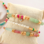 Kreativ mit Natursteinperlen Armb&auml;nder gestalten 