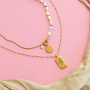 Kreativer Sommerschmuck mit Anh&auml;ngern DQ und Edelstahl im eigenem Design