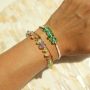 Schmuckdesigns mit Chips-Glasperlen