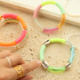 Kreative Ideen mit Tube-Acrylperlen matt Sommer und AB-Coating