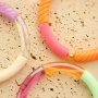 Kreative Ideen mit Tube-Acrylperlen matt Sommer und AB-Coating