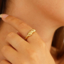 Ring Stacking: So kann man Ringe aus Edelstahl tragen