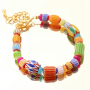 Inspirierende Armbanddesigns mit neuen Millefiori-Glasperlen