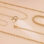 Kreative Schmuckdesigns mit Jasseron aus Edelstahl