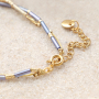 Schmuckdesigns mit bunten Rocailles Bugle
