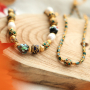 Schmuckdesigns mit Boho-Perlen