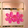 Festlichem Schmuck mit Blumen-Anh&auml;nger aus Facettperlen designen