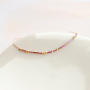 Minimalistischen Schmuck  Miyuki Delica Perlen gestalten