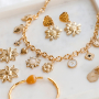 Kreative Designideen f&uuml;r Schmuck im Blumenanh&auml;ngern