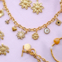 Kreative Designideen f&uuml;r Schmuck im Blumenanh&auml;ngern