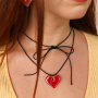 Schmuckdesigns mit griechischen Keramikherzen
